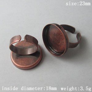 100pcs/pack,Style popular in Europe,Ring Bases,base diameter 23mm,ID5804