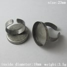 100pcs/pack,Style popular in Europe,Ring Bases,base diameter 23mm,ID5804