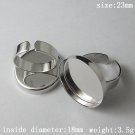 100pcs/pack,Style popular in Europe,Ring Bases,base diameter 23mm,ID5804