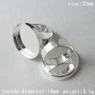 100pcs/pack,Style popular in Europe,Ring Bases,base diameter 23mm,ID5804