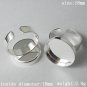 200pcs/pack,Style popular in Europe,Ring Bases, 18mm,ID5805