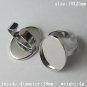100pcs/pack,Style popular in Europe,Ring Bases, 18X25mm,ID8943