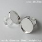 100pcs/pack,Style popular in Europe,Ring Bases, 18X25mm,ID8943