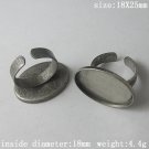 100pcs/pack,Style popular in Europe,Fashion accessories copper ring, 18X25mm,ID8945