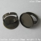 100pcs/pack,Style popular in Europe,Fashion accessories copper ring, 23mm,ID9541