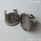 100pcs/pack,Style popular in Europe,Ring Bases, 25mm,ID11603