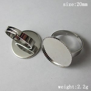 200pcs/pack,Style popular in Europe,Ring Bases, 20mm,ID9640