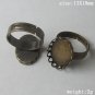 200pcs/pack,Style popular in Europe,Ring Bases, 13X18mm,ID13425
