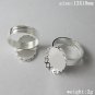 200pcs/pack,Style popular in Europe,Ring Bases, 13X18mm,ID13425