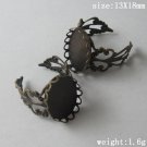 200pcs/pack,Style popular in Europe,Ring Bases, 13X18mm,ID11342