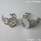 200pcs/pack,Style popular in Europe,Ring Bases, 13X18mm,ID11342