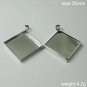 100Pcs/pack,Hot sale,Prismatic, Brass Pendant Blank,35mm,ID5636