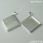 100Pcs/pack,Hot sale,Prismatic, Brass Pendant Blank,35mm,ID5636