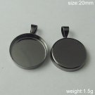200s/pack,Hot sale,Circular, Brass Pendant Blank,20mm,ID10380