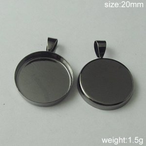 200s/pack,Hot sale,Circular, Brass Pendant Blank,20mm,ID10380