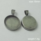 100s/pack,Hot sale,Circular, Brass Pendant Blank,18mm,ID5806