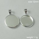 200s/pack,Hot sale,Circular, Brass Pendant Blank,12mm,D19130