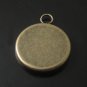 100s/pack,Hot jewelry accessories, Brass Pendant Blank,20mm,ID10384