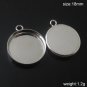 100s/pack,Hot jewelry accessories, Brass Pendant Blank,18mm,ID8657