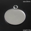200s/pack,Hot jewelry accessories, Brass Pendant Blank,20mm,ID8589