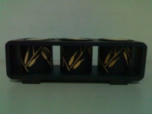 Mango wood Candles