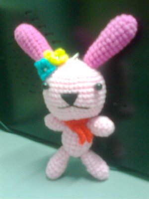the knitted toy
