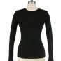 Long Sleeve Shell Black Size Medium