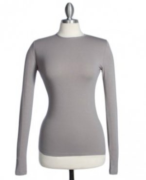 Long Sleeve Shell Gray Size XXL