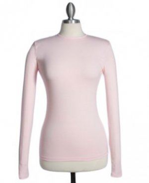 Long Sleeve Shell Pink Size Medium