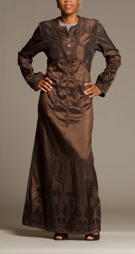 Henna Dress Brown