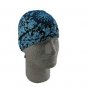 ZAN FLYDANNA HEADWRAP/DOO RAG/SKULLCAP BLUE PAISLEY