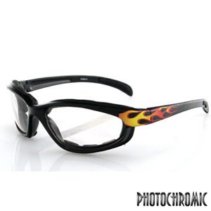 BOBSTER FAT BOY PHOTOCHROMIC PHOTOGRAY ANTI-FOG GOGGLES