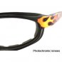 BOBSTER FAT BOY PHOTOCHROMIC PHOTOGRAY ANTI-FOG GOGGLES