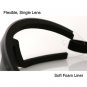 BOBSTER WRAP-AROUND GOGGLES BLACK FRAME CLEAR LENS
