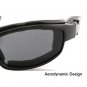 BOBSTER ROAD HOG CONVERTIBLE 3 LENSE GOGGLES BLACK