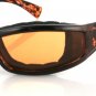 BOBSTER INVADER SUNGLASSES ORANGE PHOTOCHROMIC TORTOISE