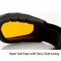 BOBSTER TOURING 2 GOGGLES AMBER ANTI-FOG LENS BLACK FRA