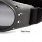 BOBSTER CRUISER GOGGLE BLACK FRAME ANTI-FOG SMOKE LENS