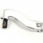 HARLEY SUPPORT PASSENGER FOOTPEG RIGHT CHROME