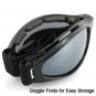 BOBSTER CROSSFIRE SMALL FOLDING GOGGLES SMOKE LENS