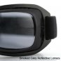 BOBSTER AIR STRYKER LARGE FOLDING GOGGLES BLACK FRAME