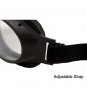 BOBSTER SLIMLINE GOGGLES BLCK FRM CLEAR REFLECTIVE LENS