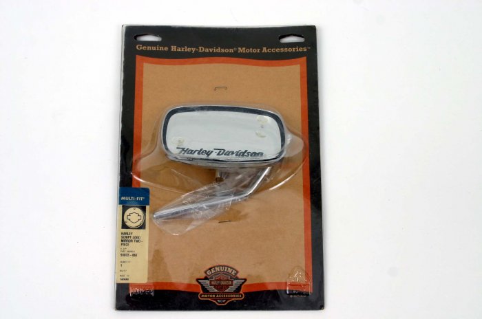 HARLEY-DAVIDSON SCRIPT LOGO TWO-PIECE MIRROR