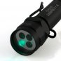 T.O.P. 4 COLOR LED ALUMINUM BLACK FLASHLIGHT GIFT BOX