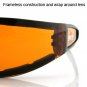 BOBSTER SHIELD II SUNGLASSES BLACK FRAME AMBER LENS