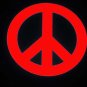 Peace Symbol Vinyl Decal - Choose Color & Size!