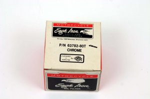 CHROME SHORT OIL FILTER FOR HARLEY BIG TWIN