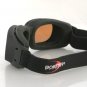 BOBSTER PISTON MOTORCYCLE GOGGLES AMBER LENSES BLACK