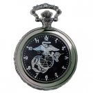 RAM WATCHES MILITARY US MARINE POCKET WATCH MEN'S BLACK