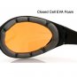 BOBSTER FOAMERZ SUNGLASS AMBER ANTI-FOG LENS BLACK FRA